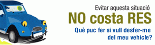Banner retirada veh�culos