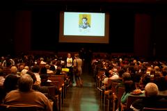El pblico llena el Auditori de Vila-real en las primeras proyecciones del festival de cortos Cineculpable
