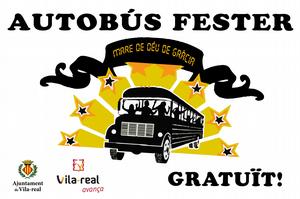 L'autobús fester gratuït connectarà la ciutat amb el Recinte de la Marxa cada dia de 18.00 a 02.00 hores amb un recorregut circular