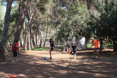 Los alumnos de la primera Escola Esportiva d'Estiu Campus Natura ya disfrutan de las actividades en el Termet