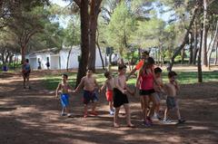 Los alumnos de la primera Escola Esportiva d'Estiu Campus Natura ya disfrutan de las actividades en el Termet_1
