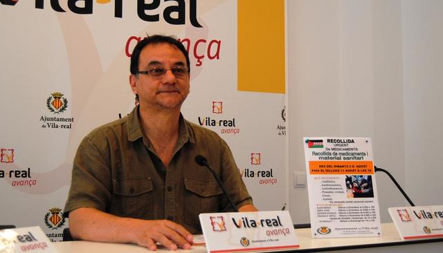 Alejandro Moreno presenta la campanya de recollida de medicaments
