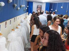 Exposicin de vestidos de comunin de la Pursima. Fiestas de la Mare de Du de Grcia 2014_1