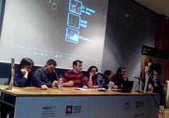 Presentaci de Cineculpable 2014 en la Escola d'Art de Castell