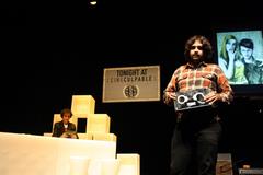 Cineculpable 2014. Jordi Llorta recoge el premio para 'Bikin'