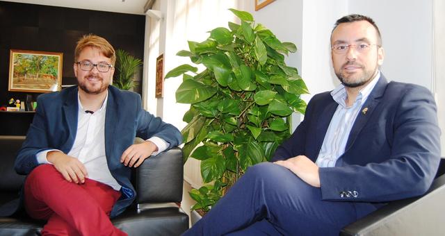 El alcalde se rene con el secretario autonmica Alberto Ibez