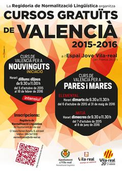 Cursos de valenciano 2015-2016