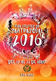 Cartell anunciador de les festes de Sant Pasqual 2016