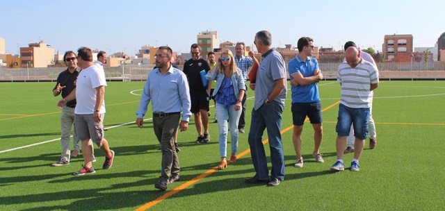 Visita con los clubs locales a la nueva Ciudad Deportiva Municipal_2