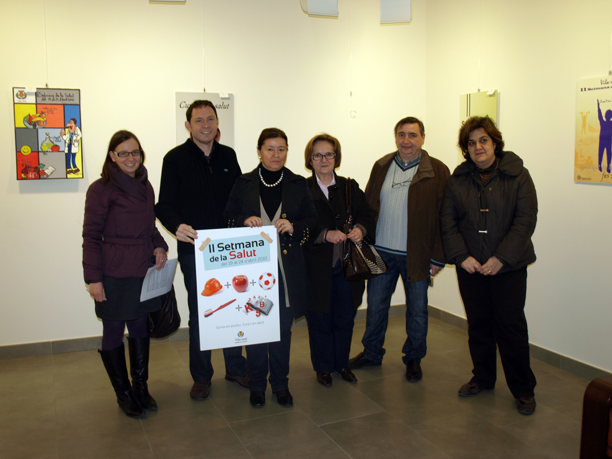 Cartell guanyador de la II Setmana de la Salut (2010)