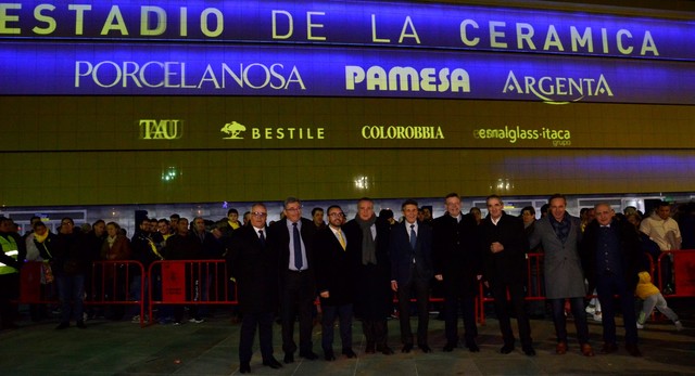 Inauguracin del nombre de Estadio de la Cermica