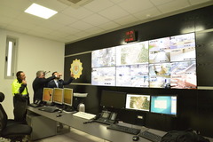 Sala de control de la Polica Local durante el episodio de lluvias_2