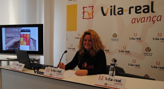 Mnica Maas presenta l'app Vila-real