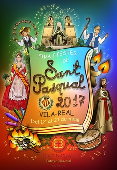 Cartel de fiestas de San Pascual 2017
