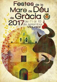 Cartel de fiestas de la Virgen de Gracia 2017