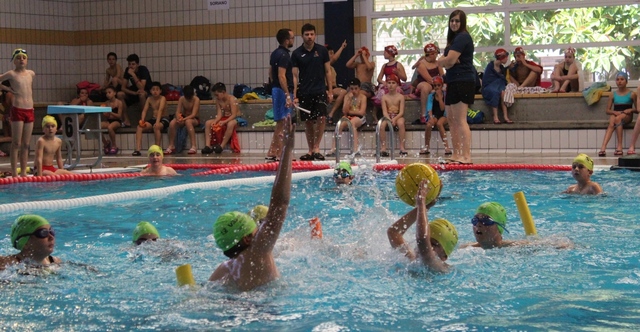 Jornada de waterpolo del Campionat Multiesport Escolar