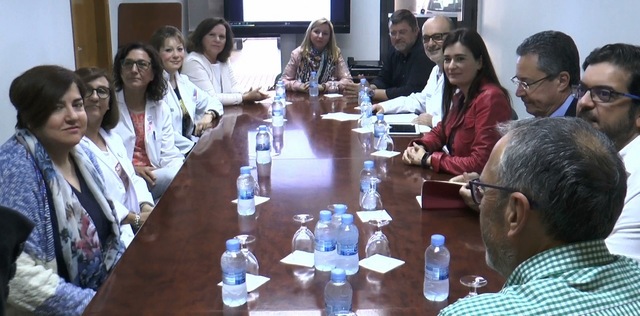 Visita de la consellera de Sanitat, Carmen Montn, a l'Hospital de la Plana_2