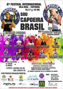 Cartel Festival Sou Capoeira Brasil