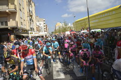 Salida de la sexta etapa de La Vuelta en Vila-real _6
