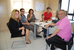 Reunin sobre la Administracin electrnica con el concejal de Llria Ferran Pina