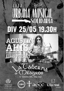 Cita Urbana Musical Solidaria - Agustn Ahs, homenaje a Elvis Presley_1
