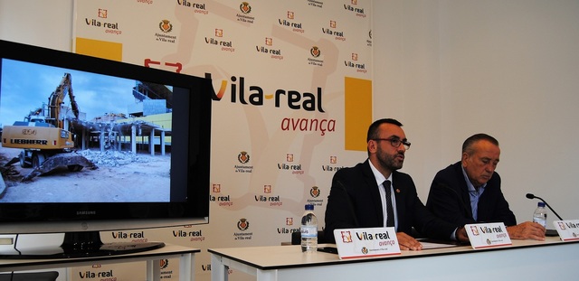 Acord amb el Villarreal CF per a crear una nova plaa en Blasco Ibez_3