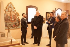 Visita del cardenal Carlos Amigo a la Casa-Museo de Llorens Poy_3