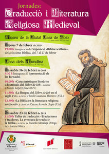 Jornadas: traduccin y literatura religiosa medieval_1