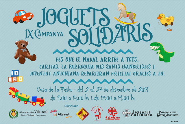 IX Campaa de juguetes solidarios de la Junta de Fiestas y la Comisin de Peas