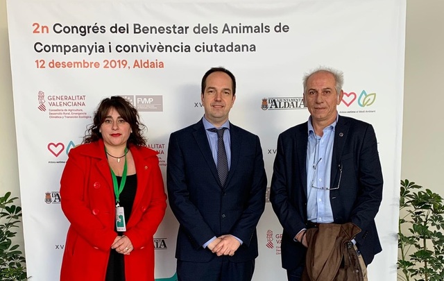 La concejala Miriam Caravaca, en el congreso sobre animales de compaa y convivencia ciudadana