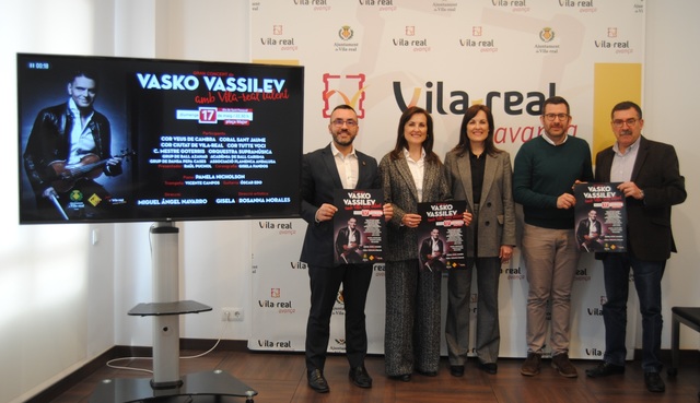 Presentaci del concert Vasko Vassilev amb Vila-real Talent _1