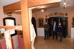 El alcalde y el presidente de la Diputacin en la visita a la casa-museo de Llorens Poy_3