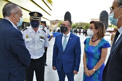 Acto de entrega del bastn de mando a la comisara de Polica Nacional de Vila-real