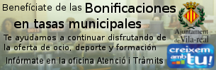 banner Bonificaciones en tasas municipales