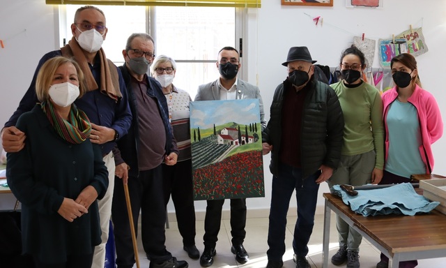 El alcalde visita el centro de Ateneu para personas con dao cerebral adquirido