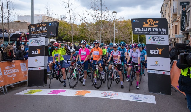 Eixida de la Setmana Ciclista Valenciana des de Vila-real