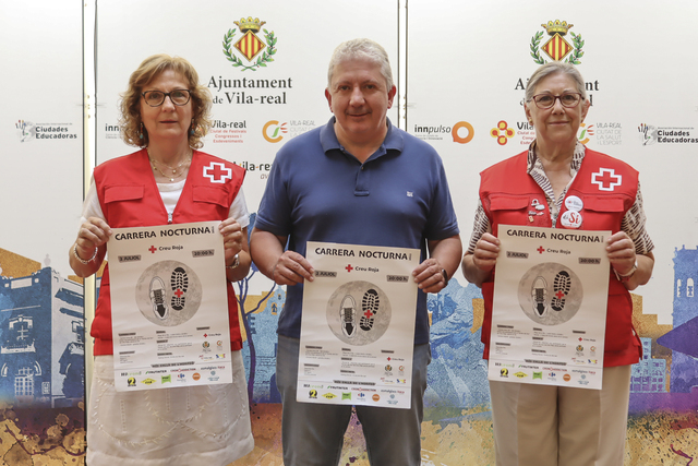 Presentaci de la cursa 5K nocturna de Creu Roja Vila-real