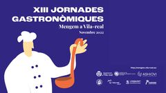 Banner de les XIII Jornades Gastronmiques Mengem a Vila-real Olla de la Plana 