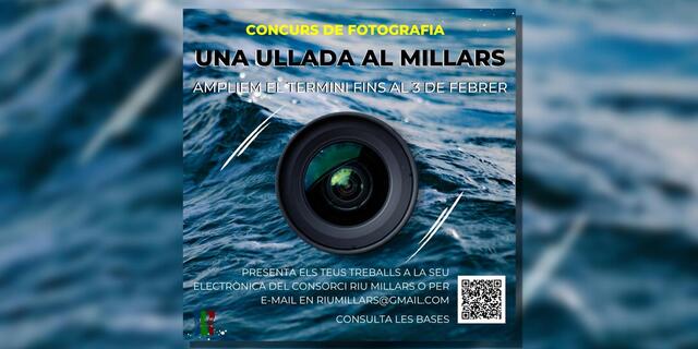 Concurs de fotografia i vdeo sobre el Millars 
