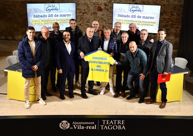 Presentacin del Partido de Leyendas con motivo del centenario del Villarreal CF_2