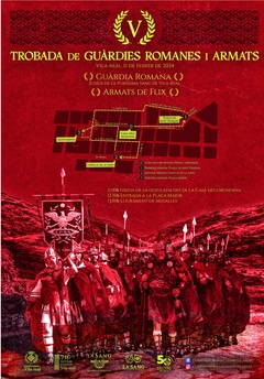 Presentacin del Encuentro de guardias romanas y armados