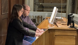 Concert a dos orgues. 750 Aniversari de l'Arxiprestal