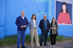 Mural de arte urbano 'Vecindario' de Dakota Hernndez para TEST 2024_2