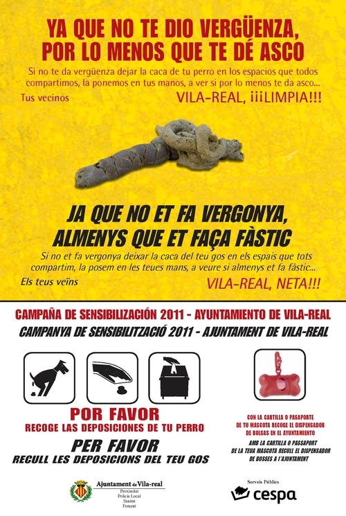 cartel Vila-real, limpia
