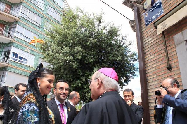 Vila-real dedica un passatge per a vianants al Pare Marcet 