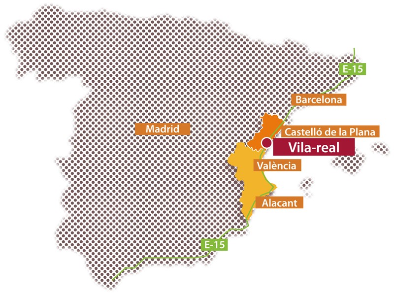 ¿Dónde queda la ciudad Villarreal en España