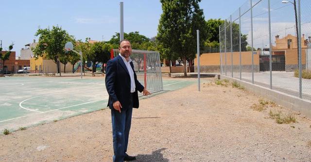 El barrio del Progreso estrena dos nuevas reas deportivas al aire libre tras la recuperacin de su pista polideportiva_1