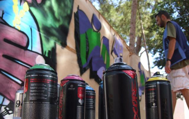 Curs de grafit del Dia Internacional de la Joventut