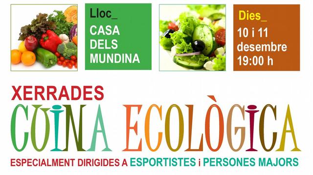 Charlas de cocina ecolgica