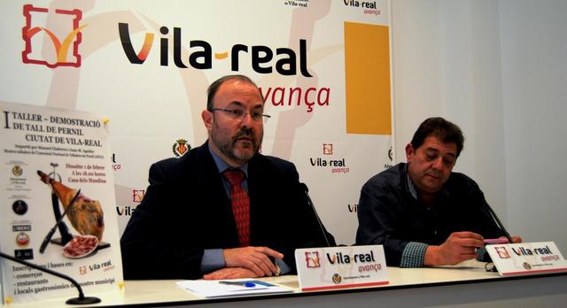 Presentaci del I Taller-Demostraci de Tall de Pernil Ciutat de Vila-real